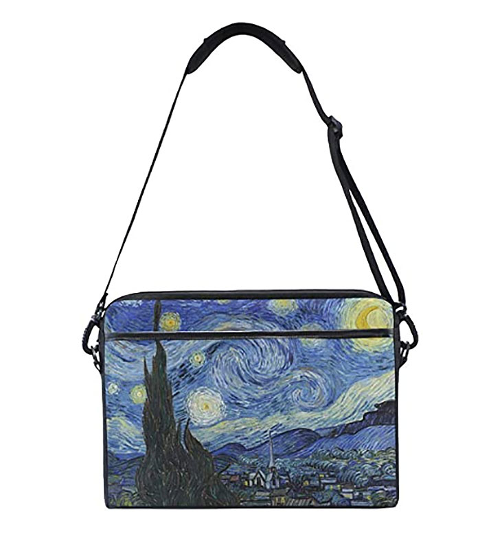 Bolsa para portátil Noche estrellada de Van Gogh